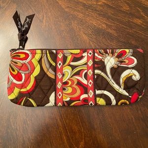 Vera Bradley Brush Pencil Cosmetic Case